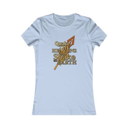 Keith Silverstein - Quake the Heavens... Quote - Women's Tee