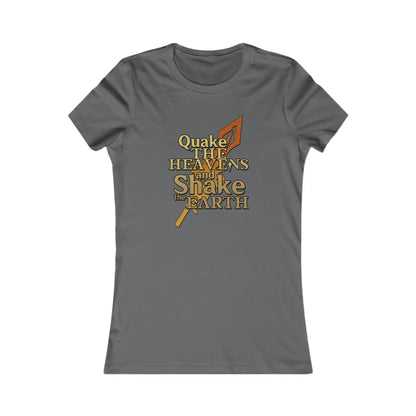 Keith Silverstein - Quake the Heavens... Quote - Women's Tee