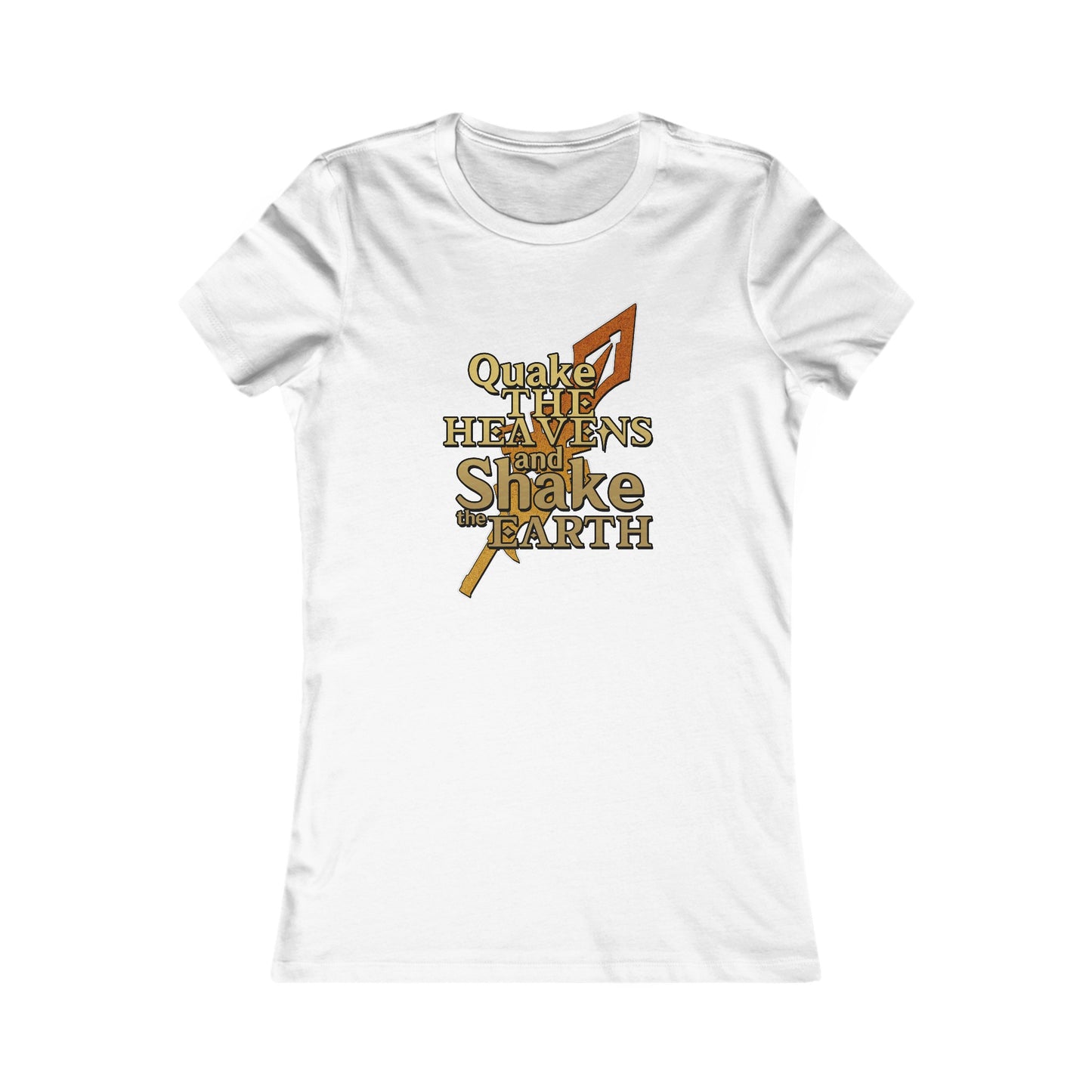 Keith Silverstein - Quake the Heavens... Quote - Women's Tee