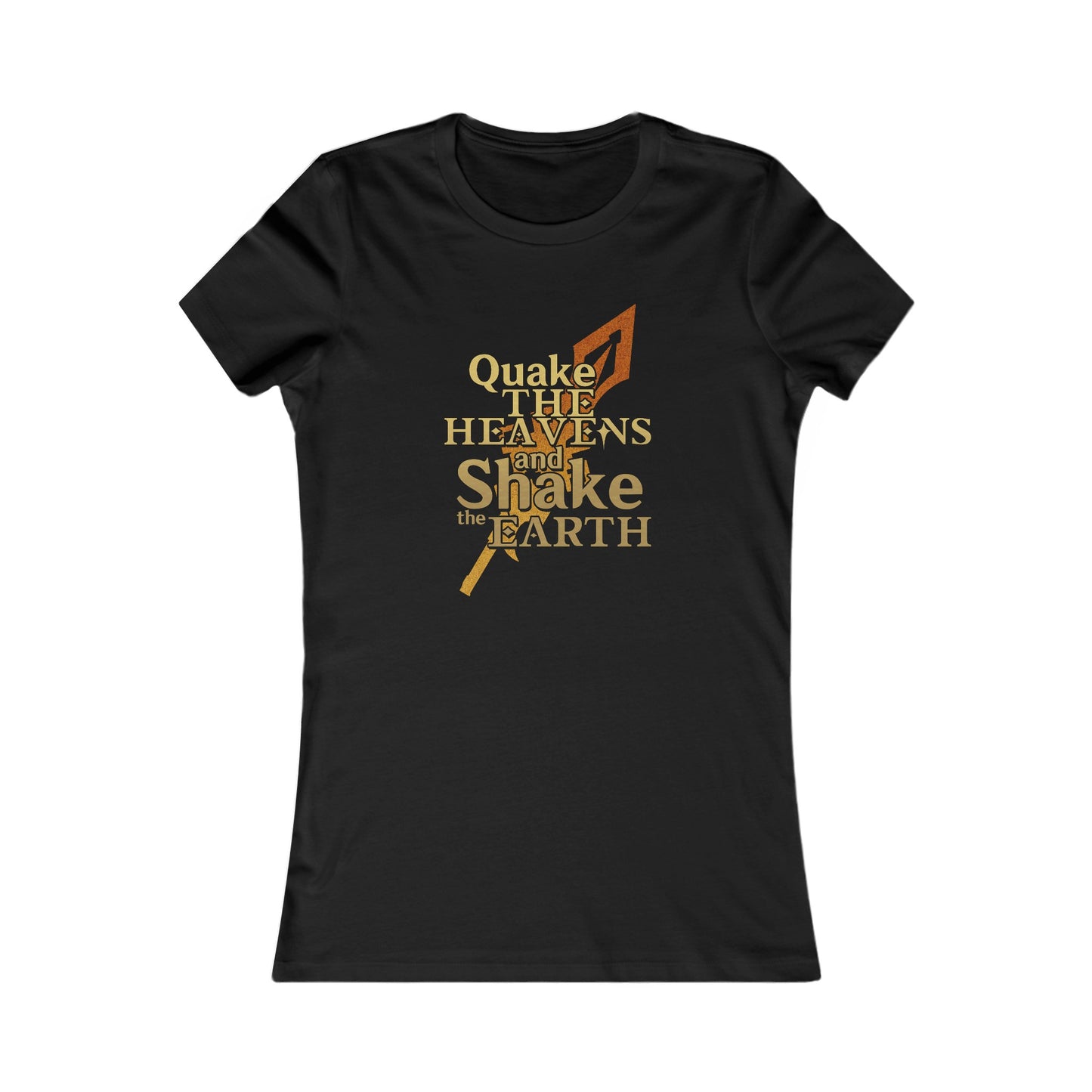 Keith Silverstein - Quake the Heavens... Quote - Women's Tee