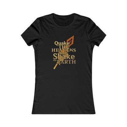 Keith Silverstein - Quake the Heavens... Quote - Women's Tee