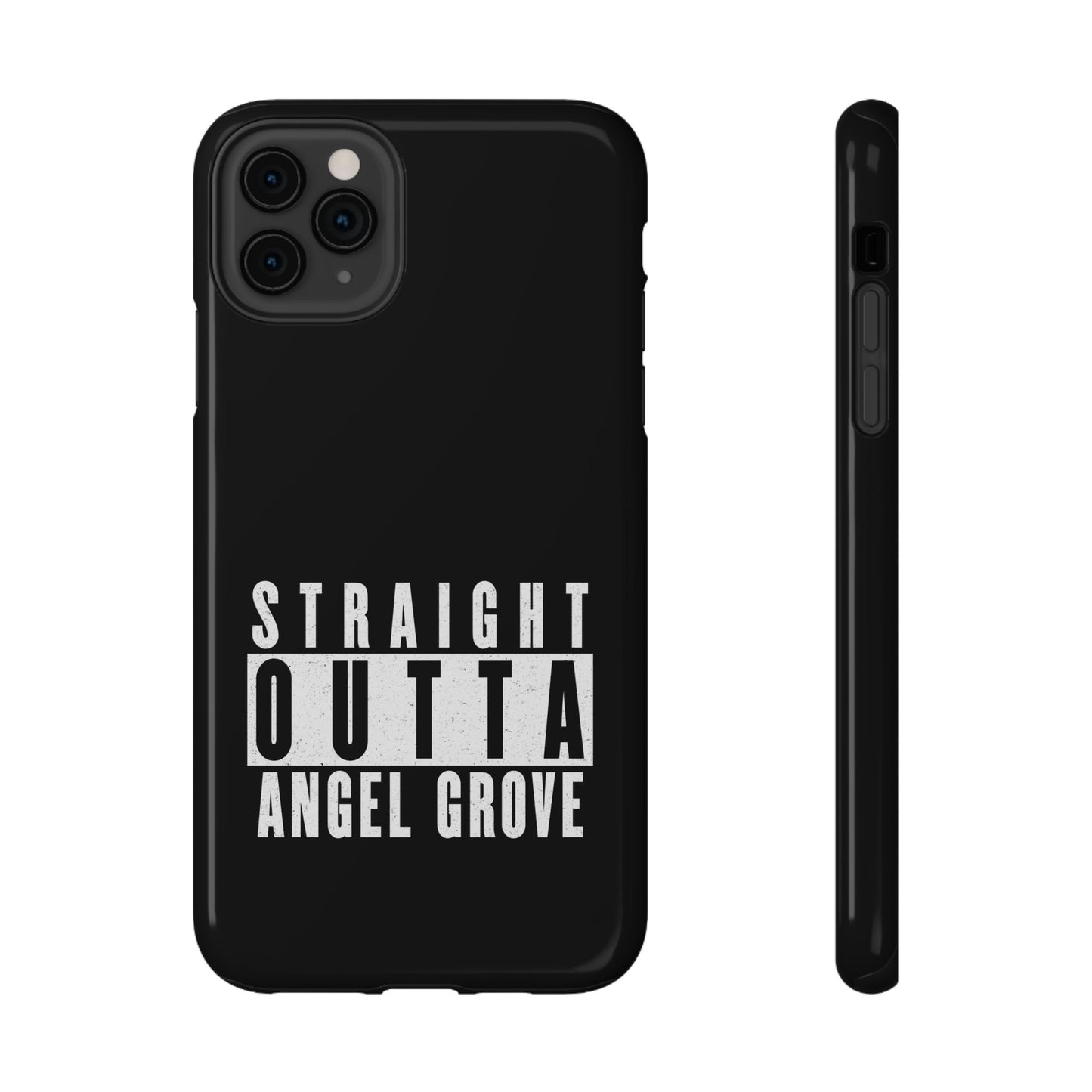 Walter Jones - Straight Outta Angel Grove - Black - Impact-Resistant Case