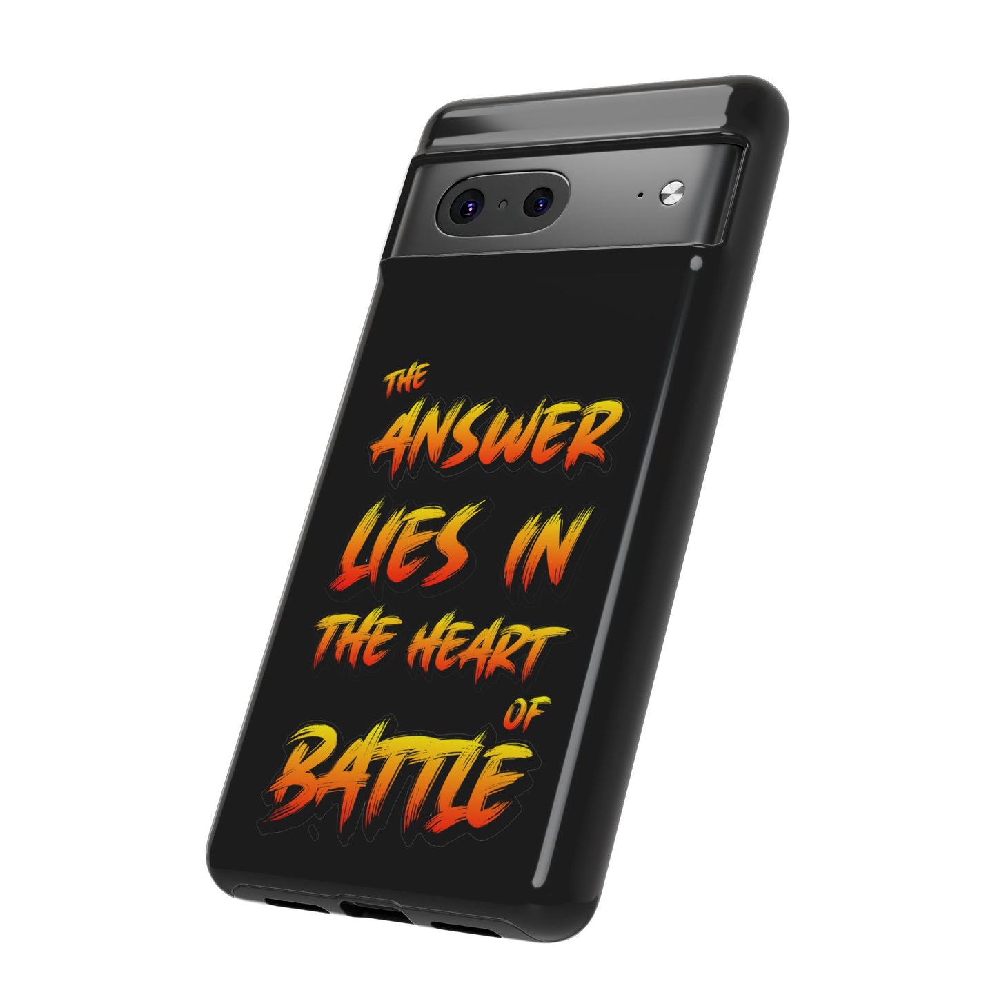 Kyle Hebert - The Answer Lies in the Heart of Battle - Phone Case