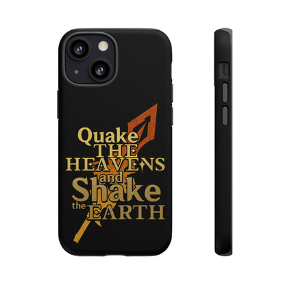 Keith Silverstein - Quake the Heavens... Quote - Cell Phone Case