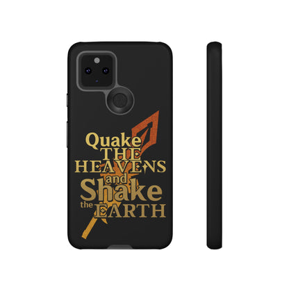 Keith Silverstein - Quake the Heavens... Quote - Cell Phone Case