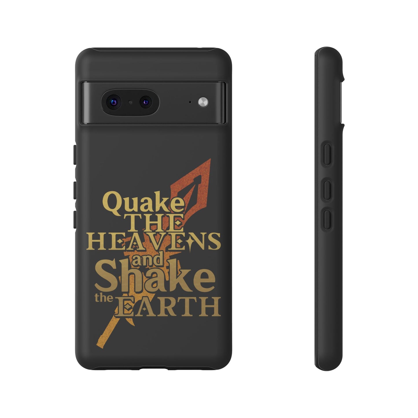 Keith Silverstein - Quake the Heavens... Quote - Cell Phone Case