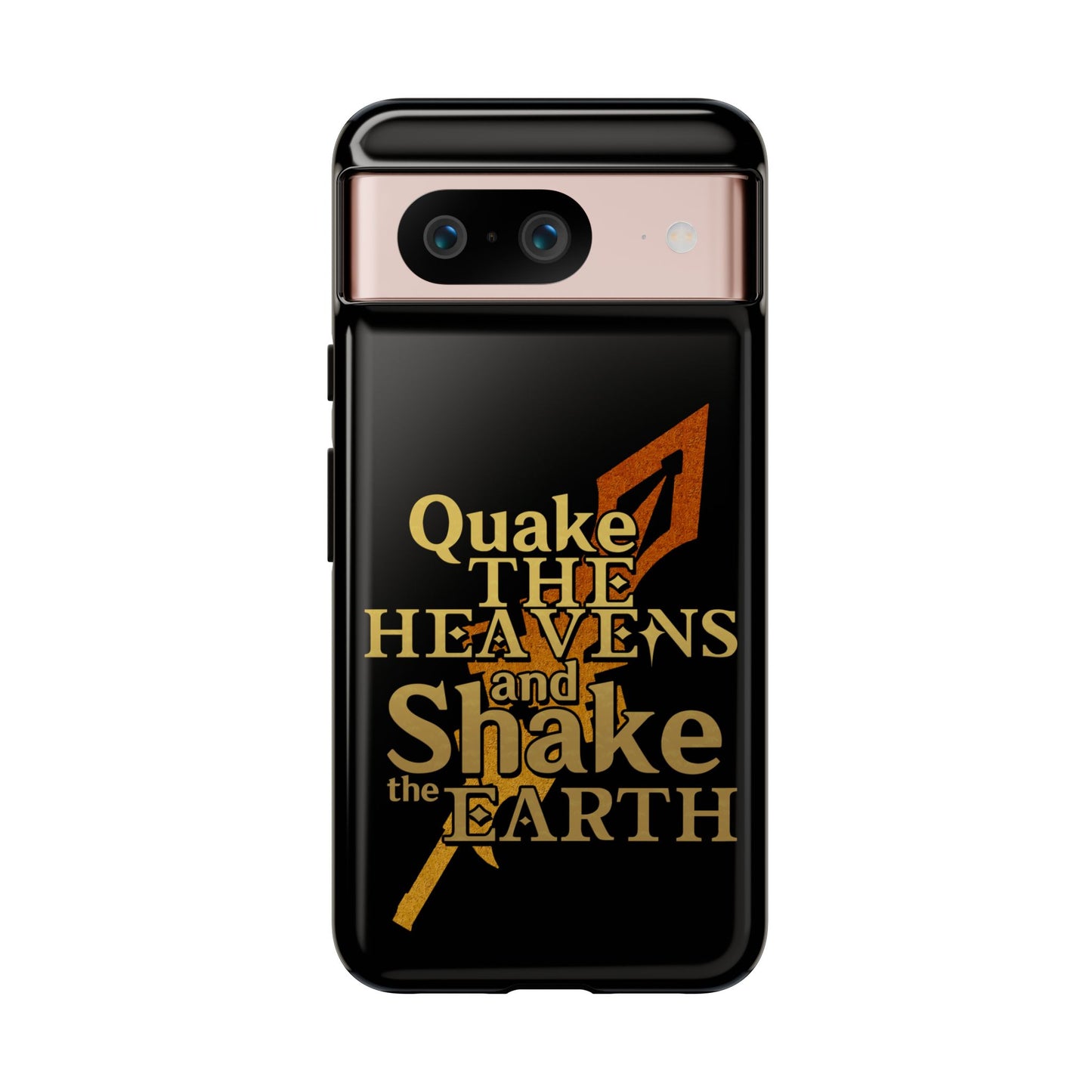 Keith Silverstein - Quake the Heavens... Quote - Cell Phone Case