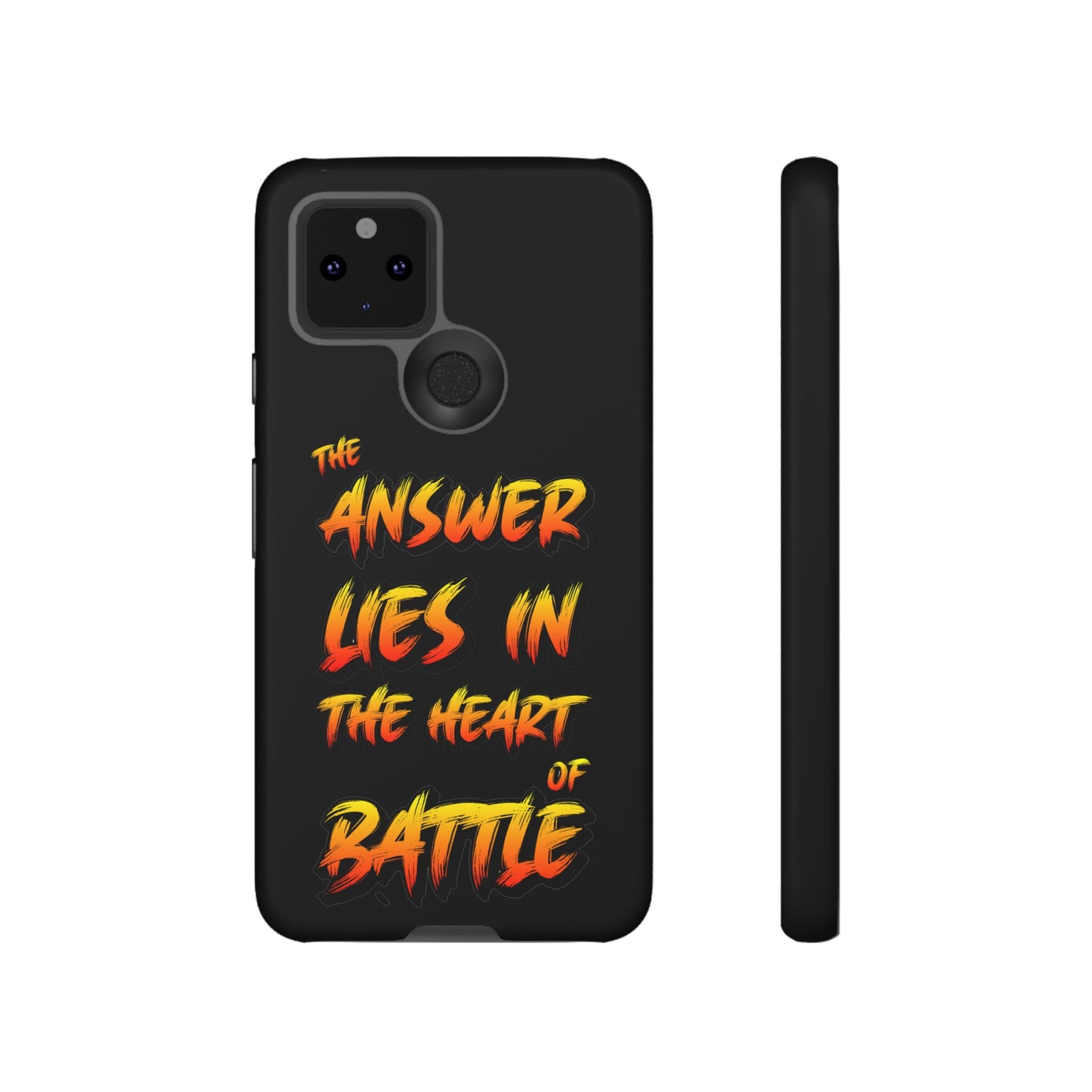 Kyle Hebert - The Answer Lies in the Heart of Battle - Phone Case