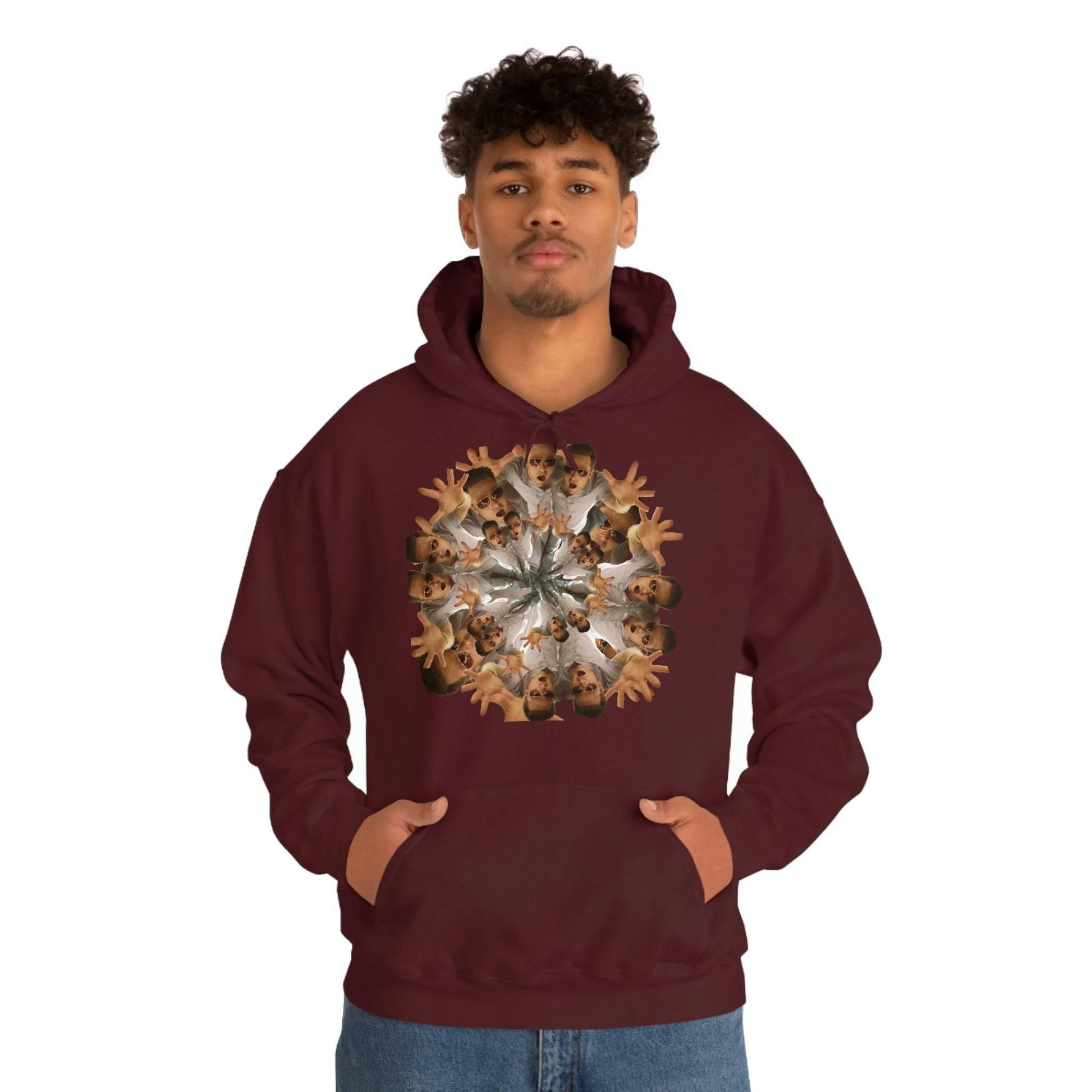 Eric Vale- Many Vales/Unisex Heavy Blend™ Hooded Sweatshirt - GtvStore