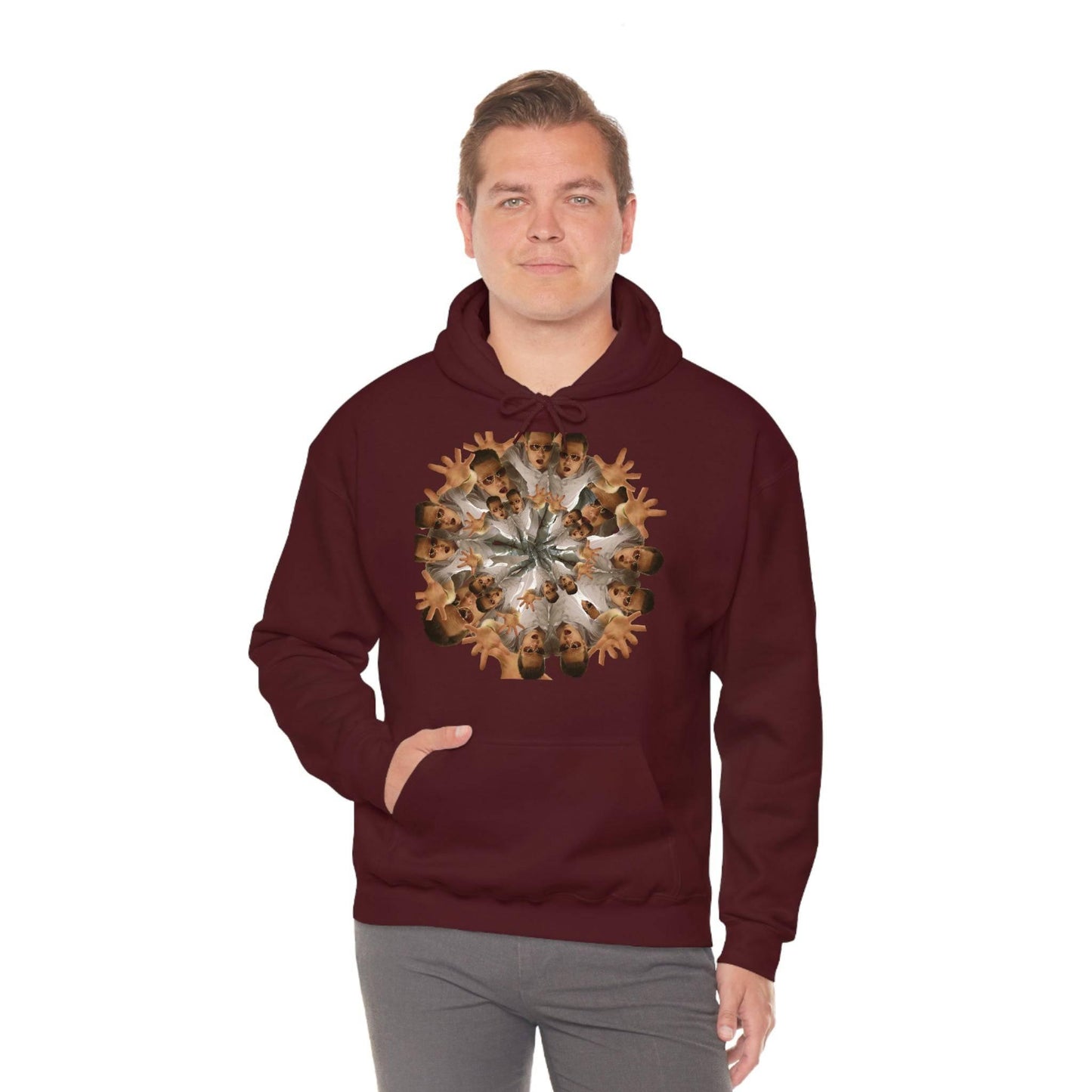 Eric Vale- Many Vales/Unisex Heavy Blend™ Hooded Sweatshirt - GtvStore