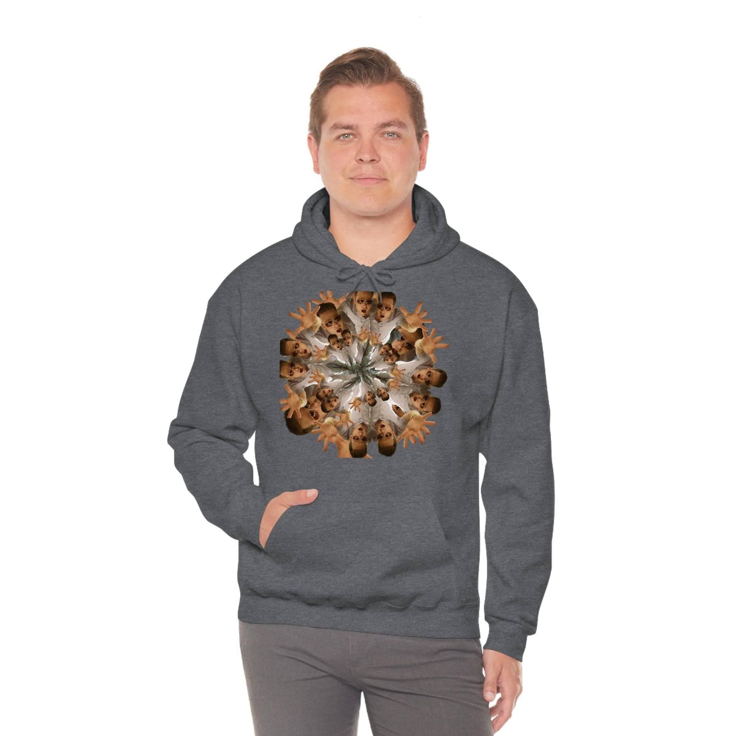 Eric Vale- Many Vales/Unisex Heavy Blend™ Hooded Sweatshirt - GtvStore