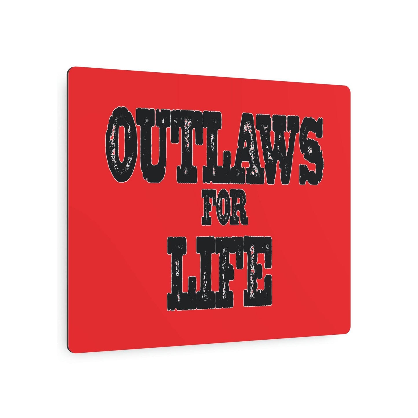 Roger Clark- Outlaws/Metal Art Sign - GtvStore