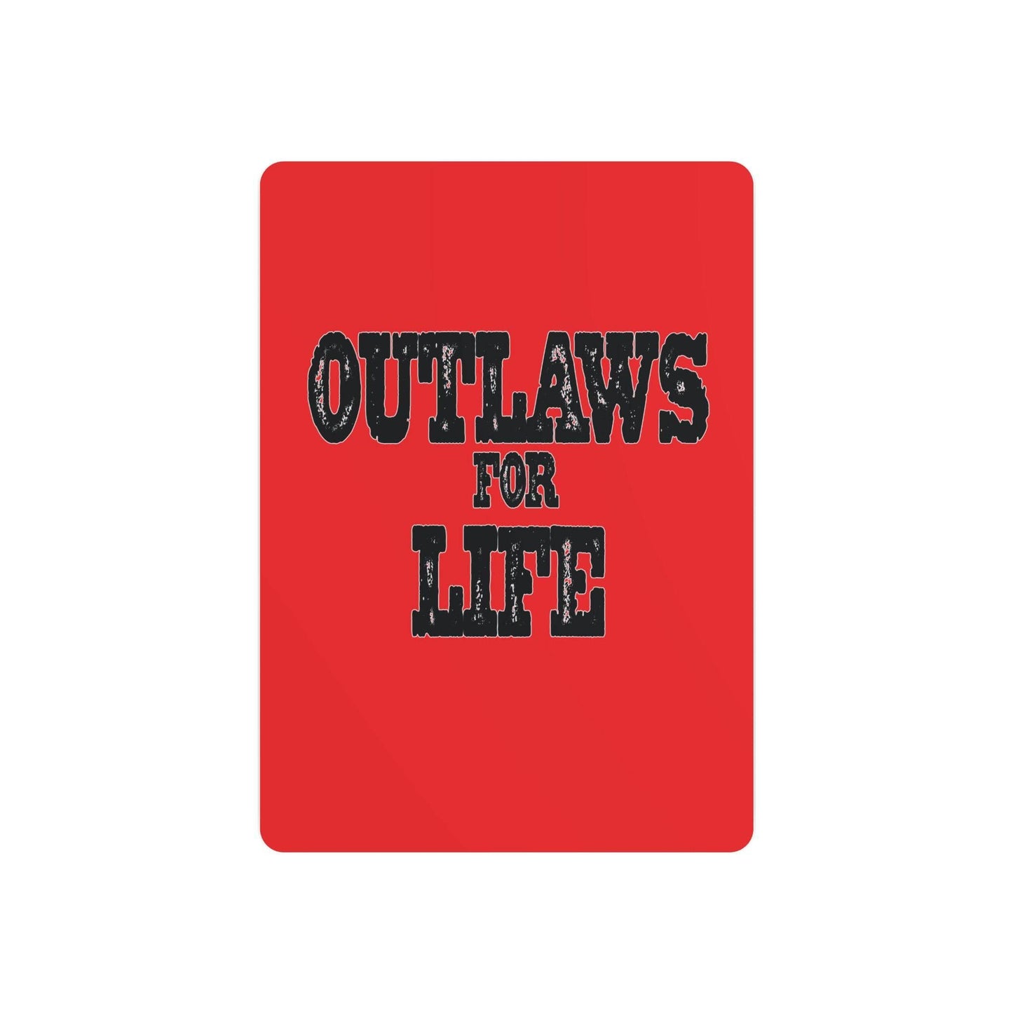 Roger Clark- Outlaws/Metal Art Sign - GtvStore