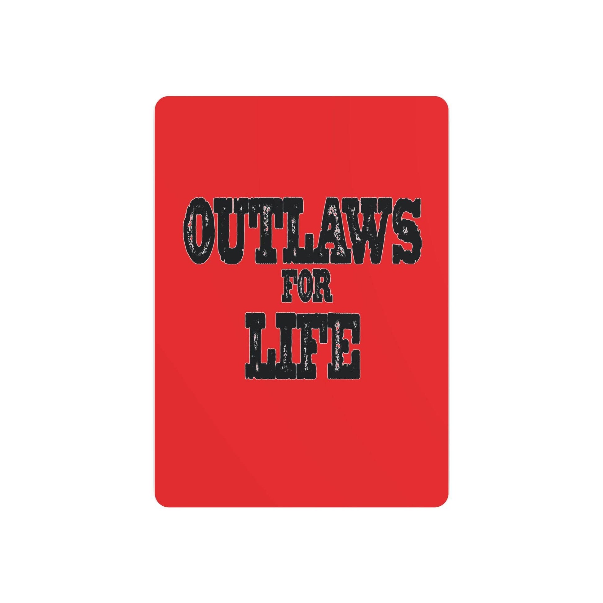 Roger Clark- Outlaws/Metal Art Sign - GtvStore