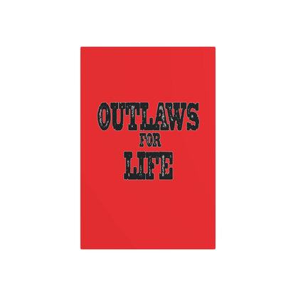 Roger Clark- Outlaws/Metal Art Sign