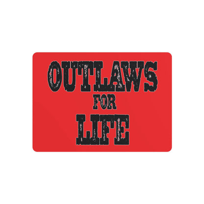 Roger Clark- Outlaws/Metal Art Sign