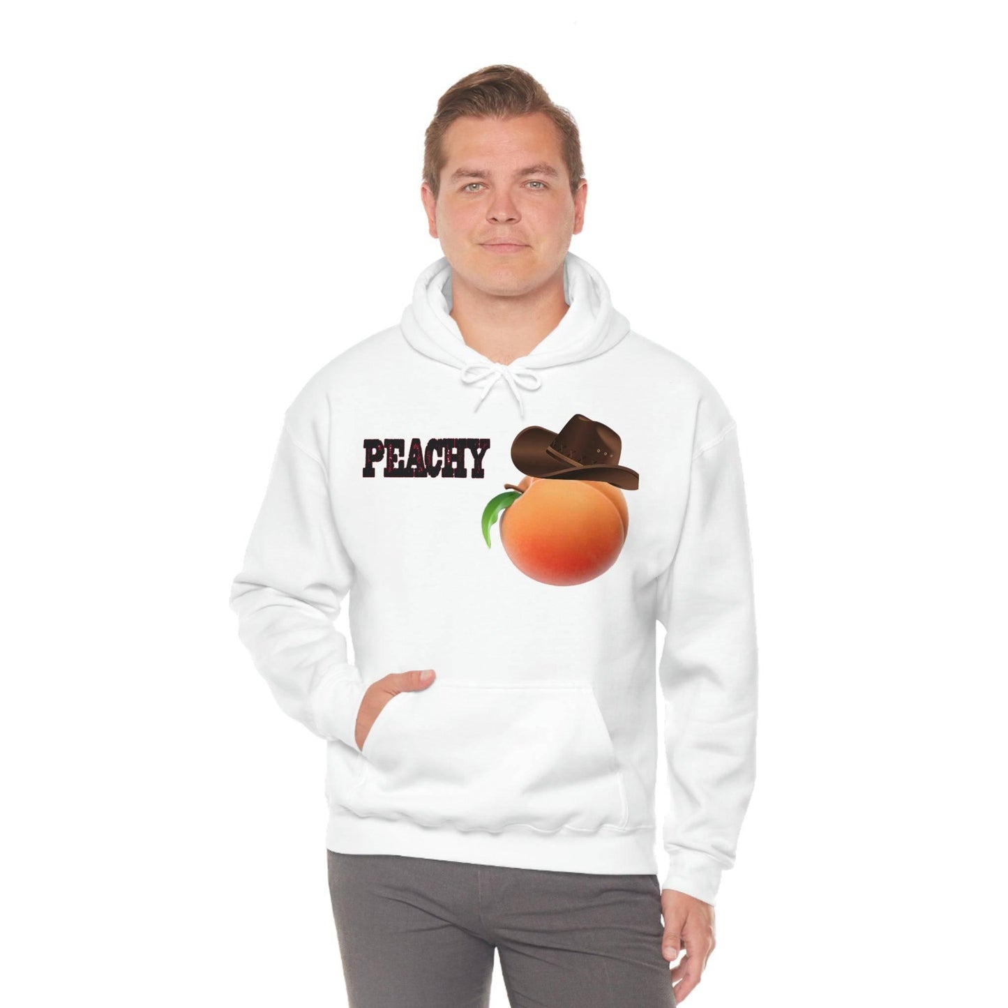 Roger Clark- Peachy black/ Unisex Heavy Blend™ Hooded Sweatshirt - GtvStore