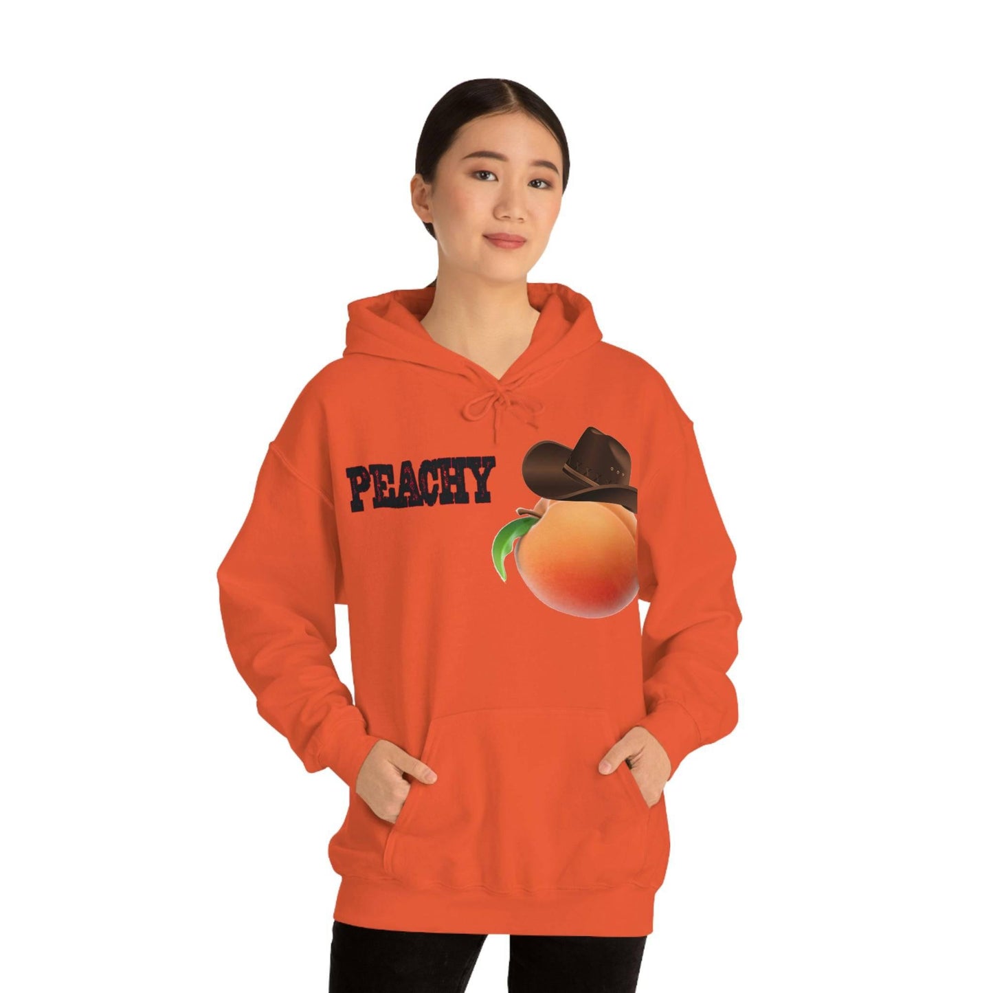 Roger Clark- Peachy black/ Unisex Heavy Blend™ Hooded Sweatshirt - GtvStore