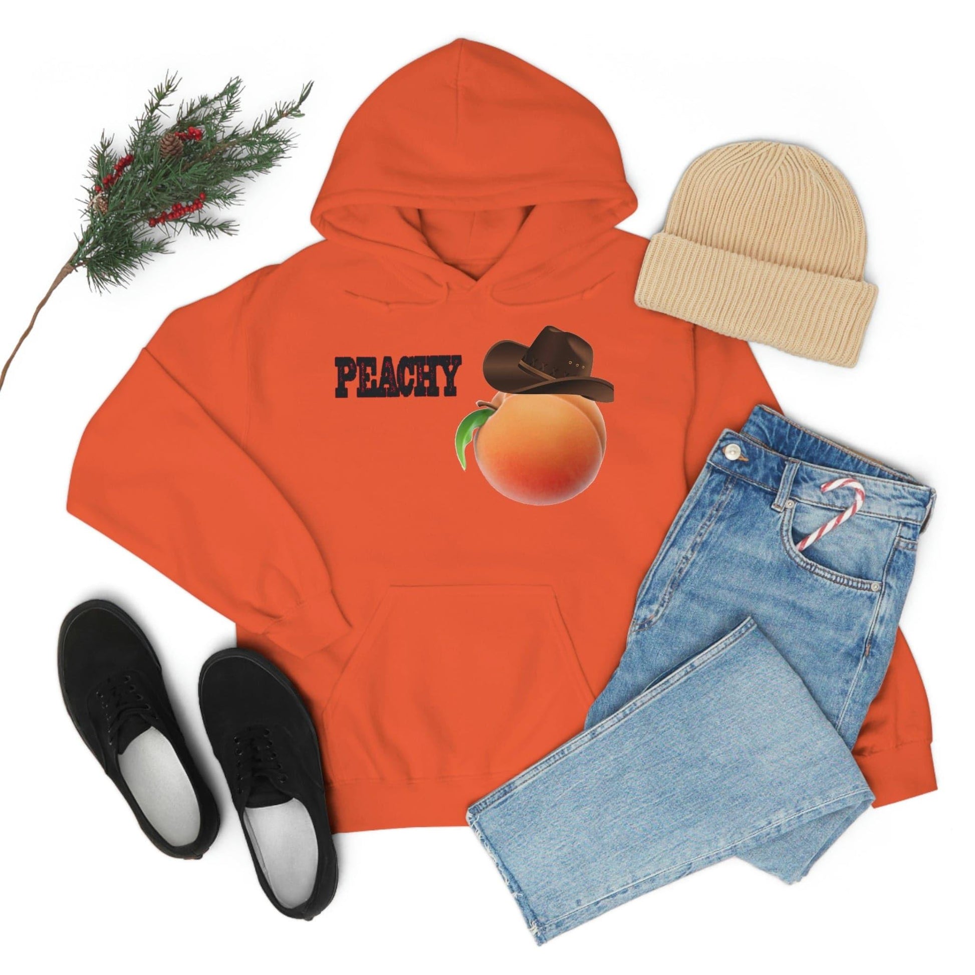 Roger Clark- Peachy black/ Unisex Heavy Blend™ Hooded Sweatshirt - GtvStore