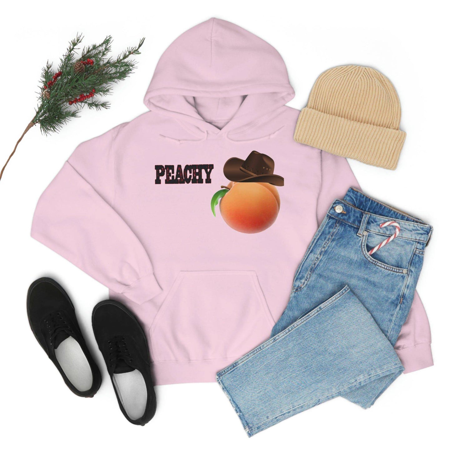 Roger Clark- Peachy black/ Unisex Heavy Blend™ Hooded Sweatshirt - GtvStore