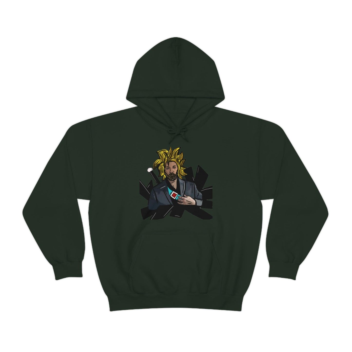 Super Saiyan Vale- Hooded Sweatshirt- Eric Vale - GtvStore