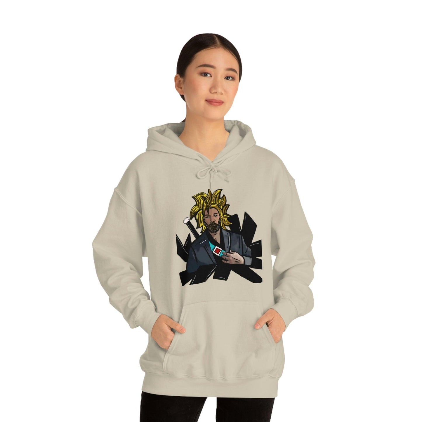 Super Saiyan Vale- Hooded Sweatshirt- Eric Vale - GtvStore