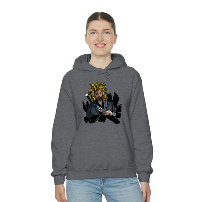 Super Saiyan Vale- Hooded Sweatshirt- Eric Vale - GtvStore