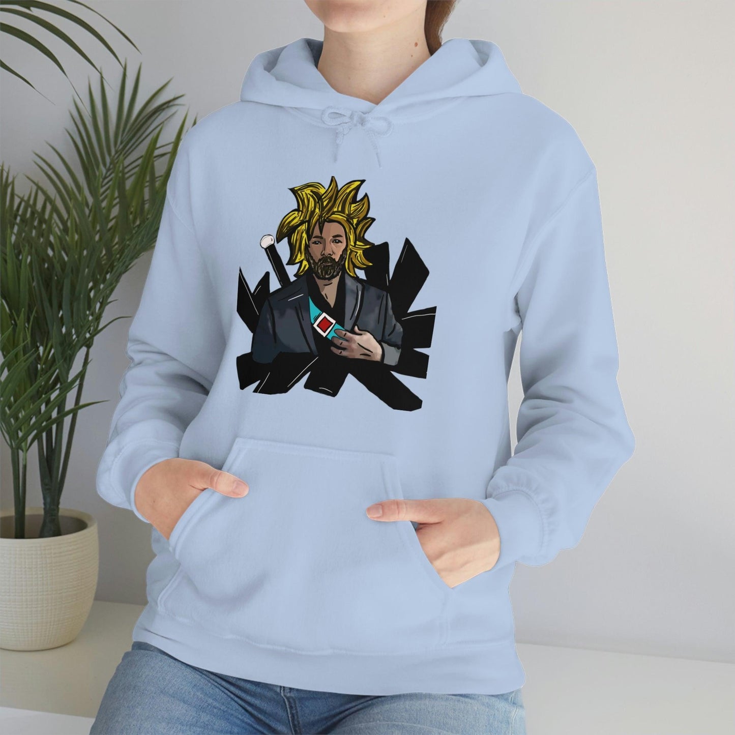 Super Saiyan Vale- Hooded Sweatshirt- Eric Vale - GtvStore