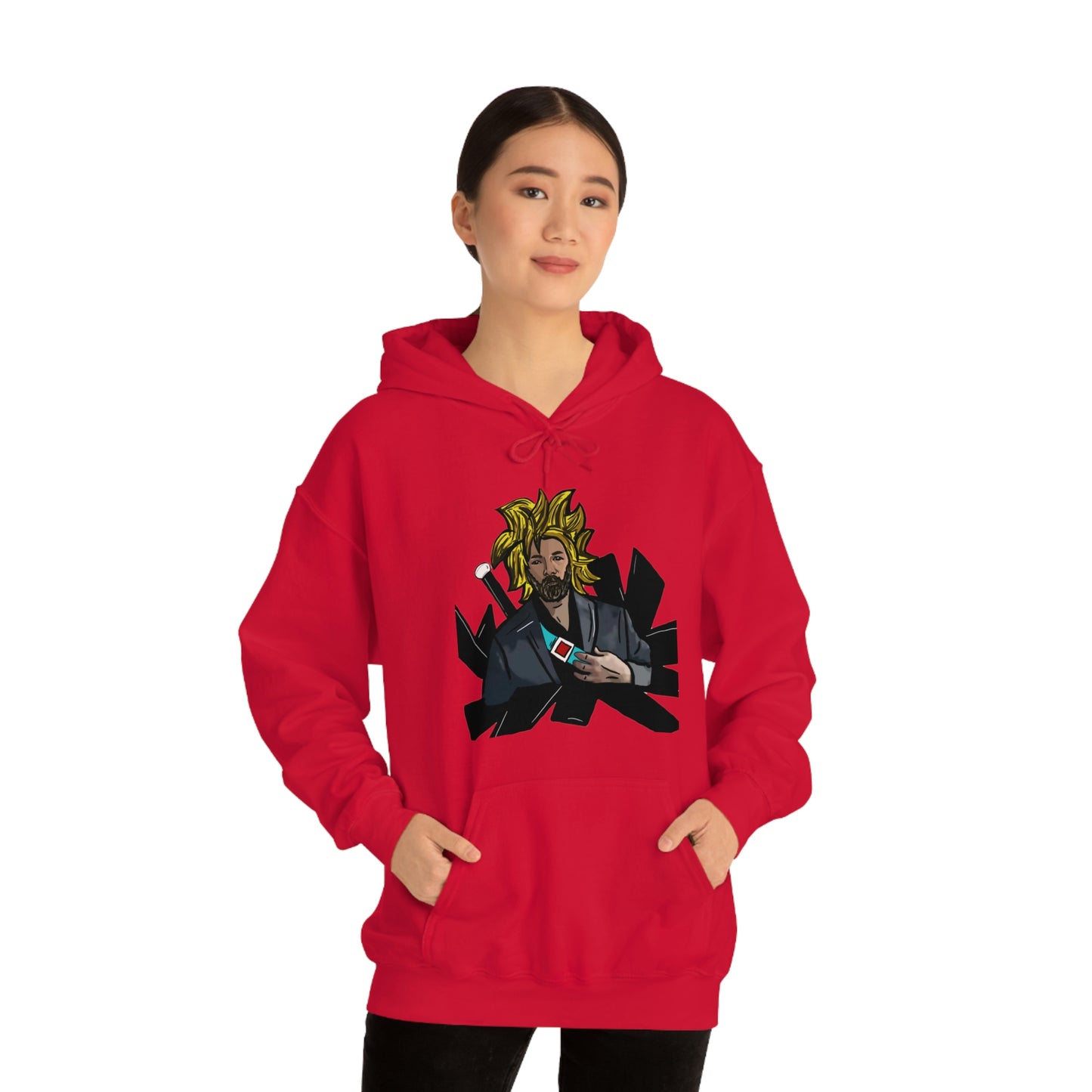 Super Saiyan Vale- Hooded Sweatshirt- Eric Vale