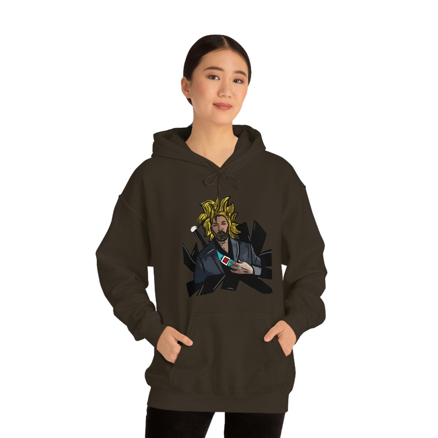 Super Saiyan Vale- Hooded Sweatshirt- Eric Vale - GtvStore