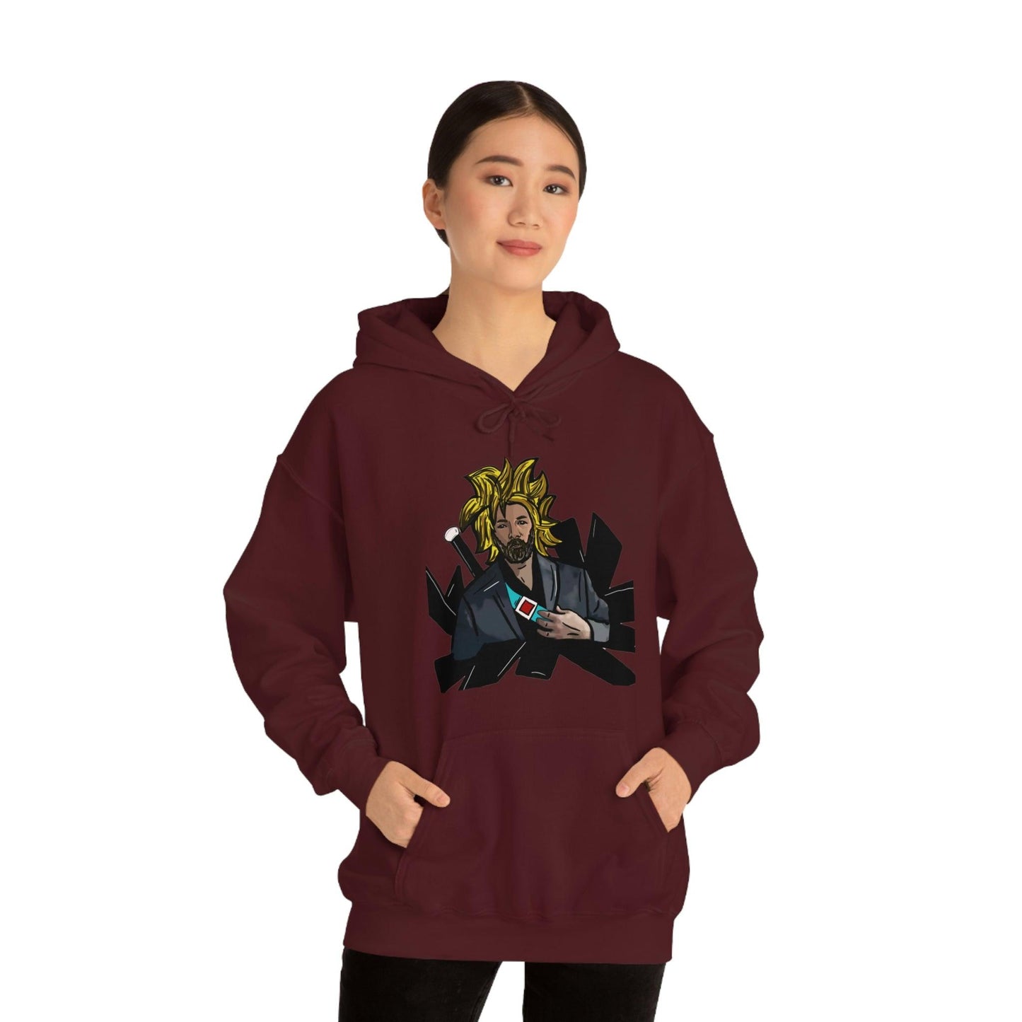 Super Saiyan Vale- Hooded Sweatshirt- Eric Vale - GtvStore