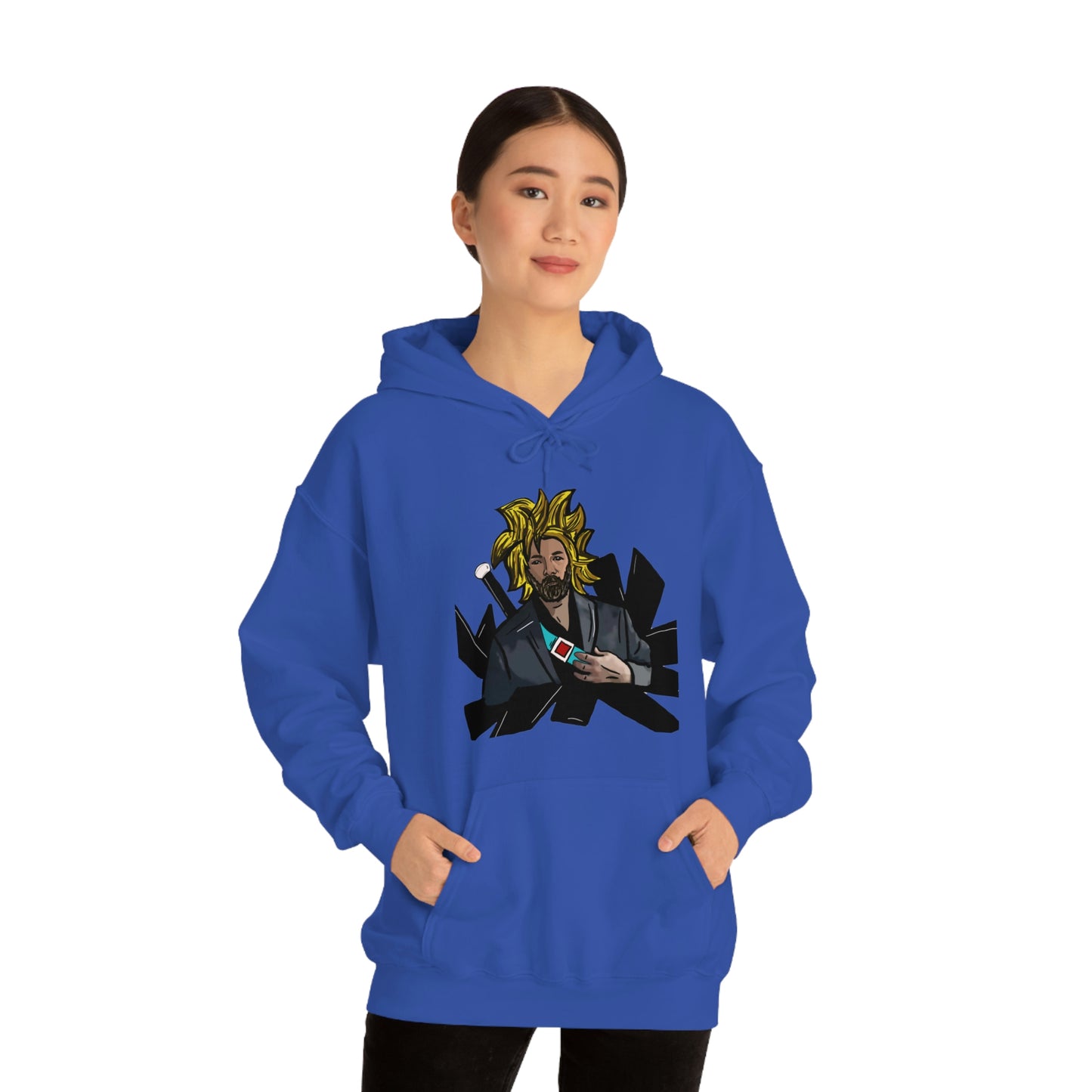 Super Saiyan Vale- Hooded Sweatshirt- Eric Vale