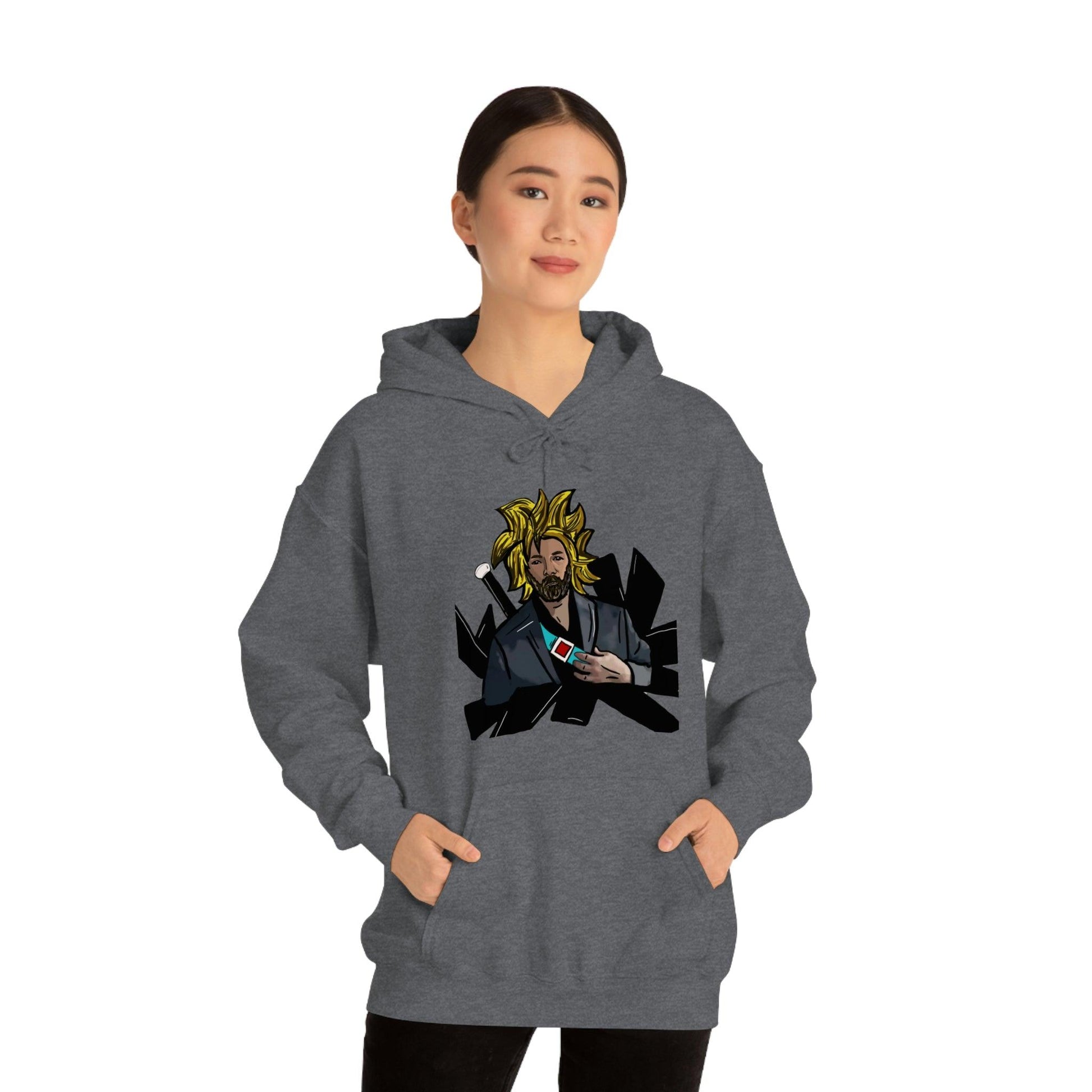 Super Saiyan Vale- Hooded Sweatshirt- Eric Vale - GtvStore