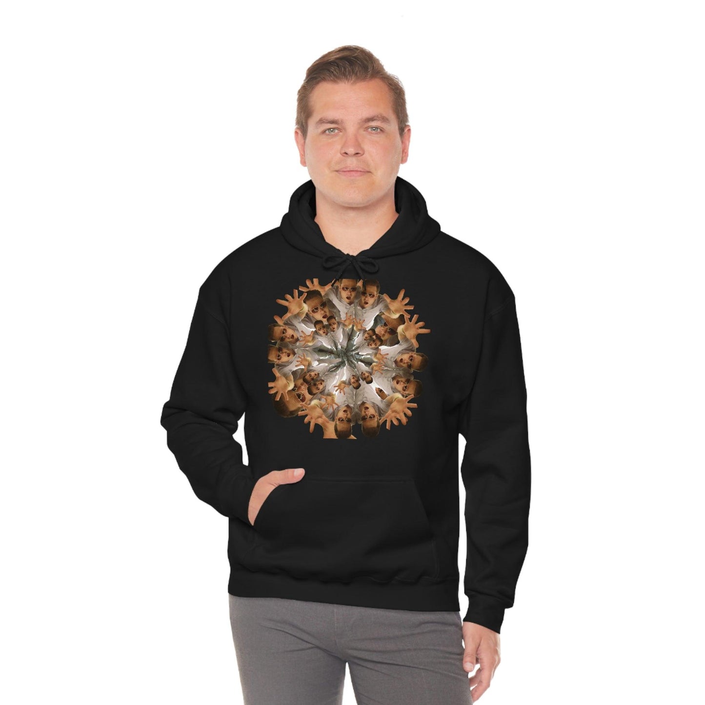 Eric Vale- Many Vales/Unisex Heavy Blend™ Hooded Sweatshirt - GtvStore