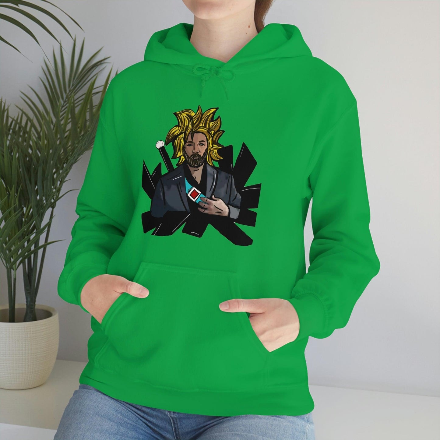 Super Saiyan Vale- Hooded Sweatshirt- Eric Vale - GtvStore