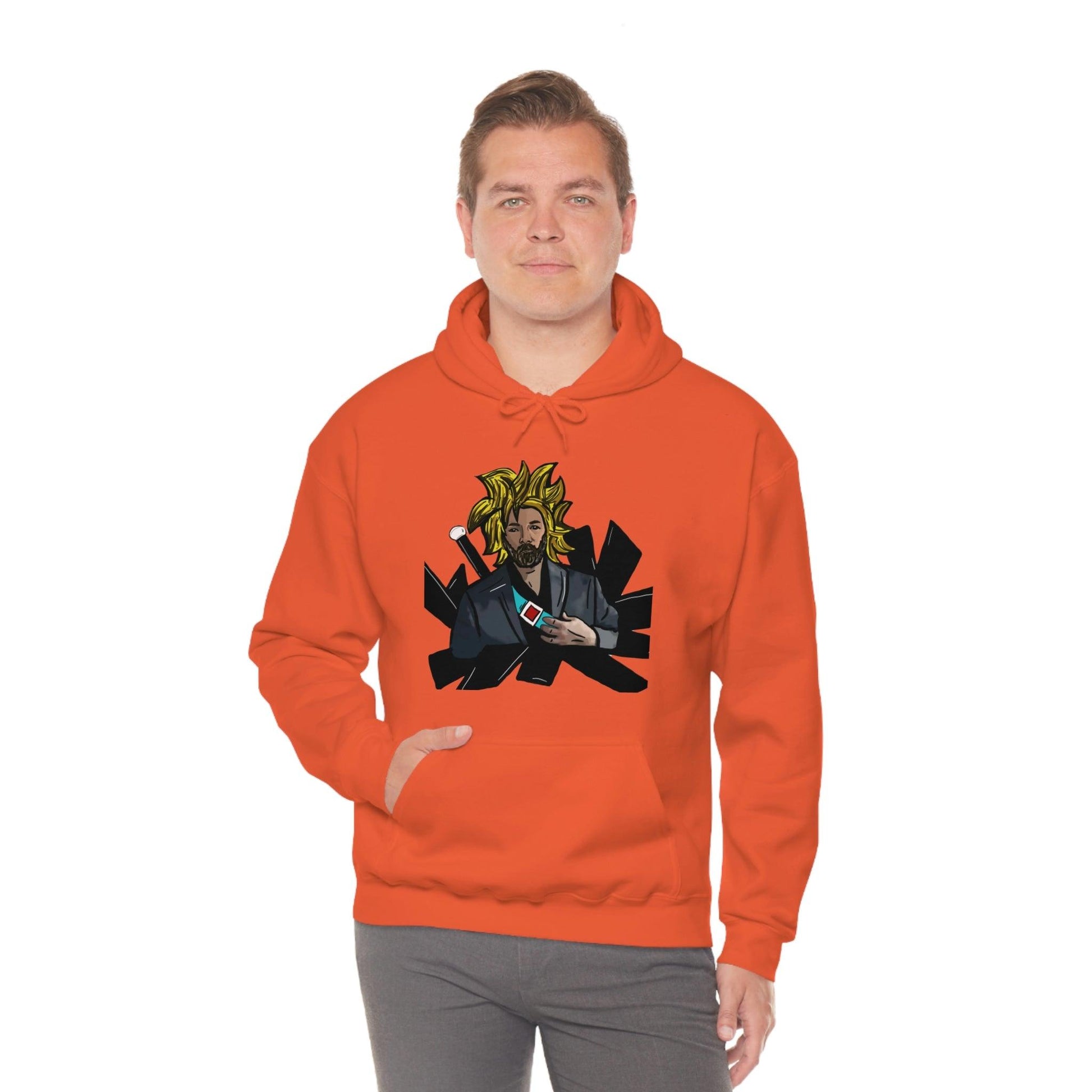 Super Saiyan Vale- Hooded Sweatshirt- Eric Vale - GtvStore