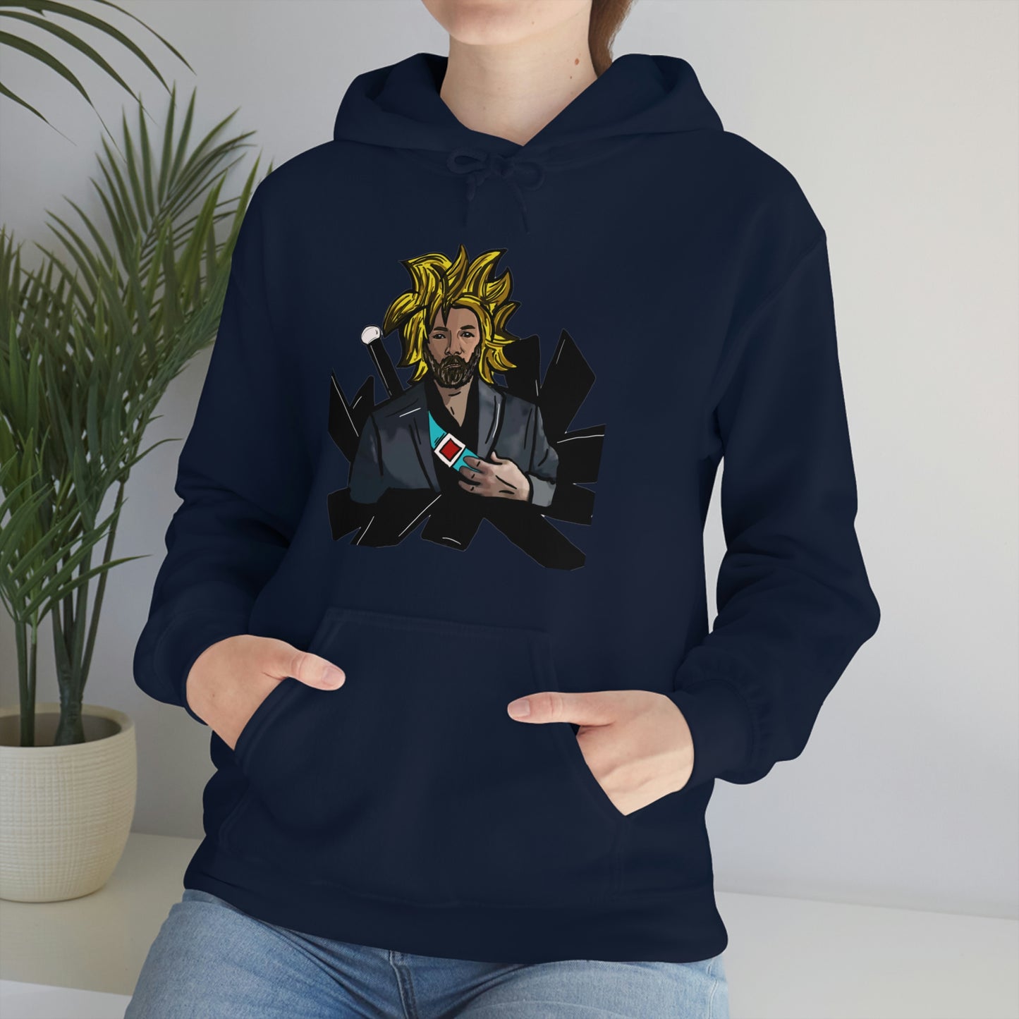 Super Saiyan Vale- Hooded Sweatshirt- Eric Vale