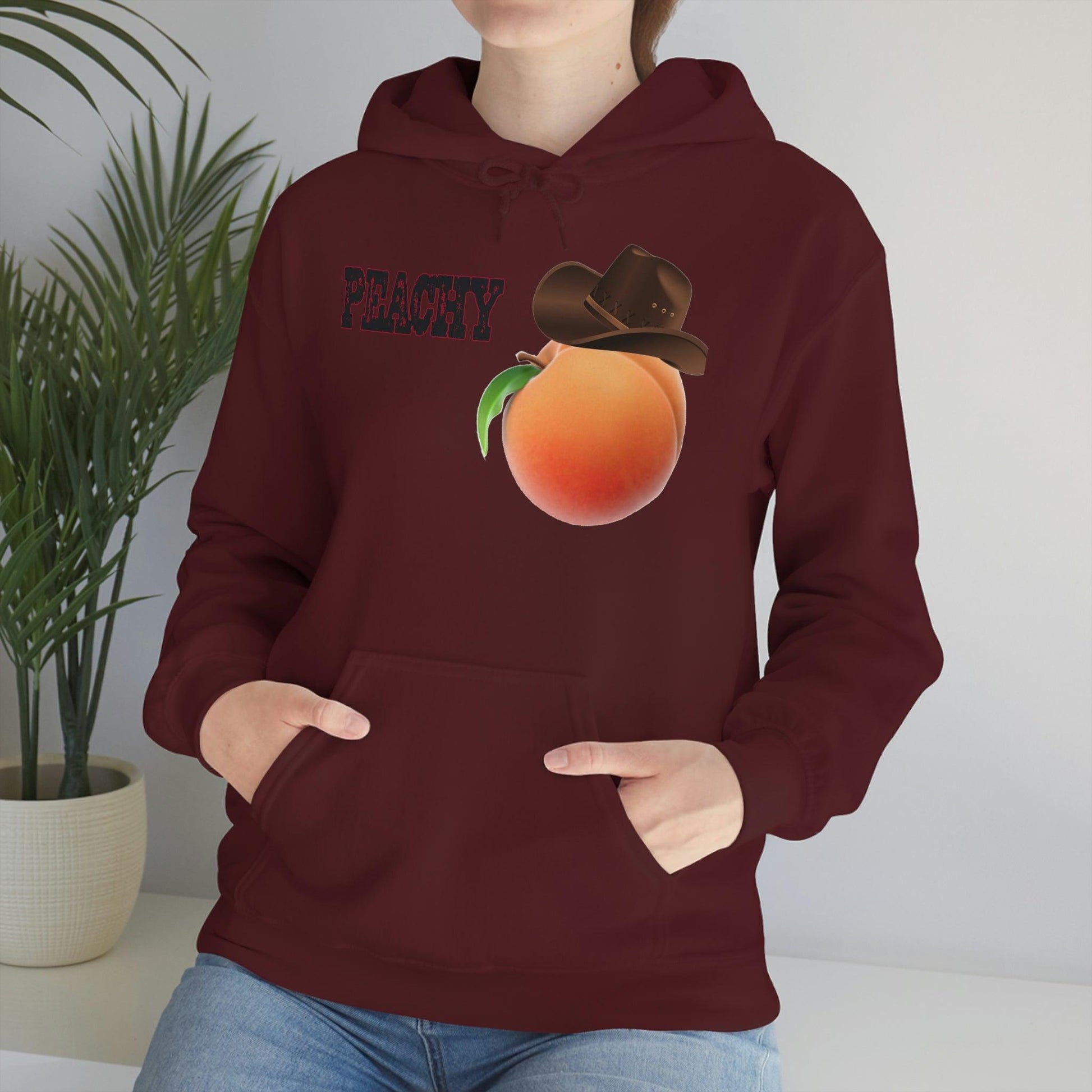 Roger Clark- Peachy black/ Unisex Heavy Blend™ Hooded Sweatshirt - GtvStore