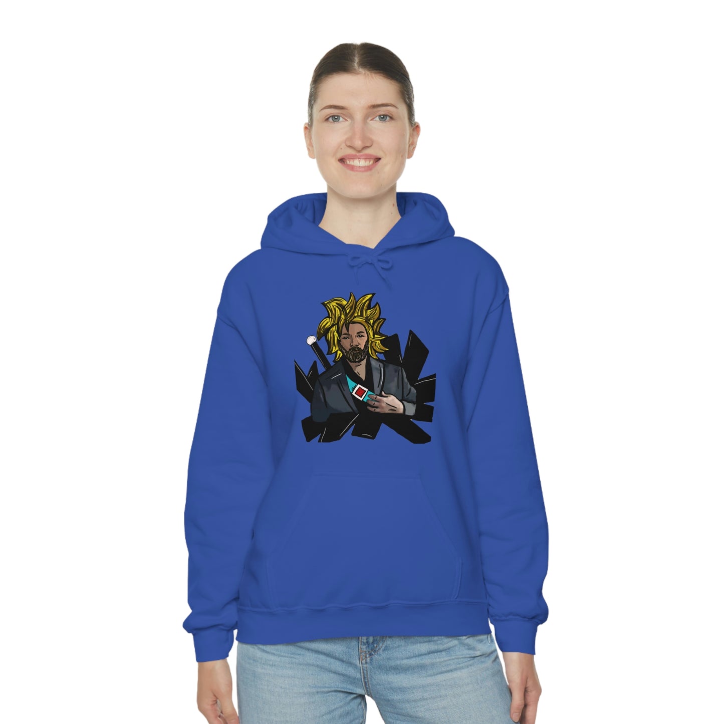 Super Saiyan Vale- Hooded Sweatshirt- Eric Vale