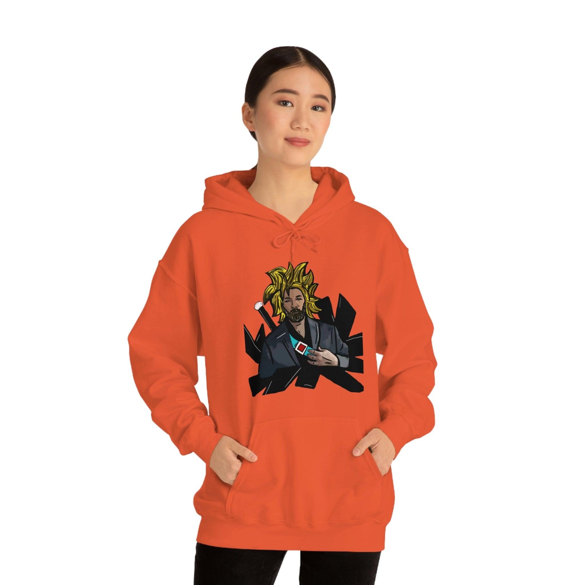 Super Saiyan Vale- Hooded Sweatshirt- Eric Vale - GtvStore