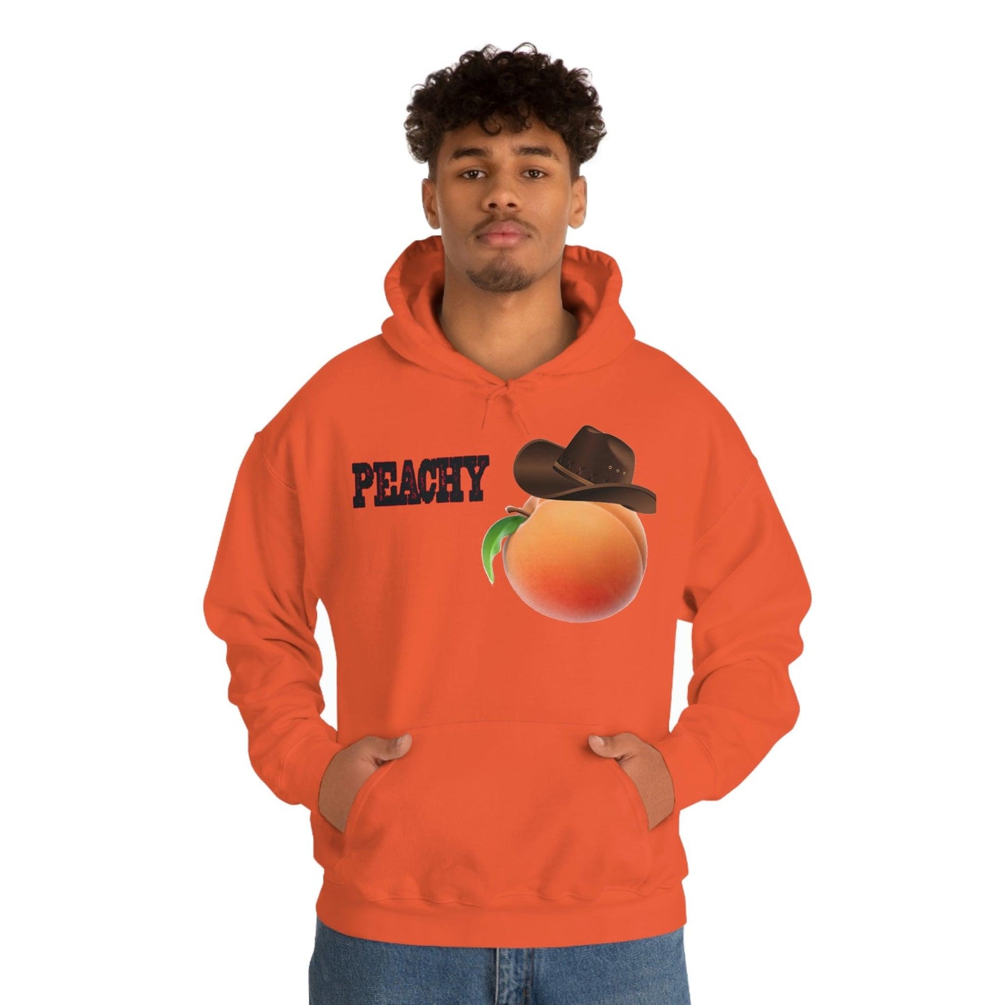 Roger Clark- Peachy black/ Unisex Heavy Blend™ Hooded Sweatshirt - GtvStore