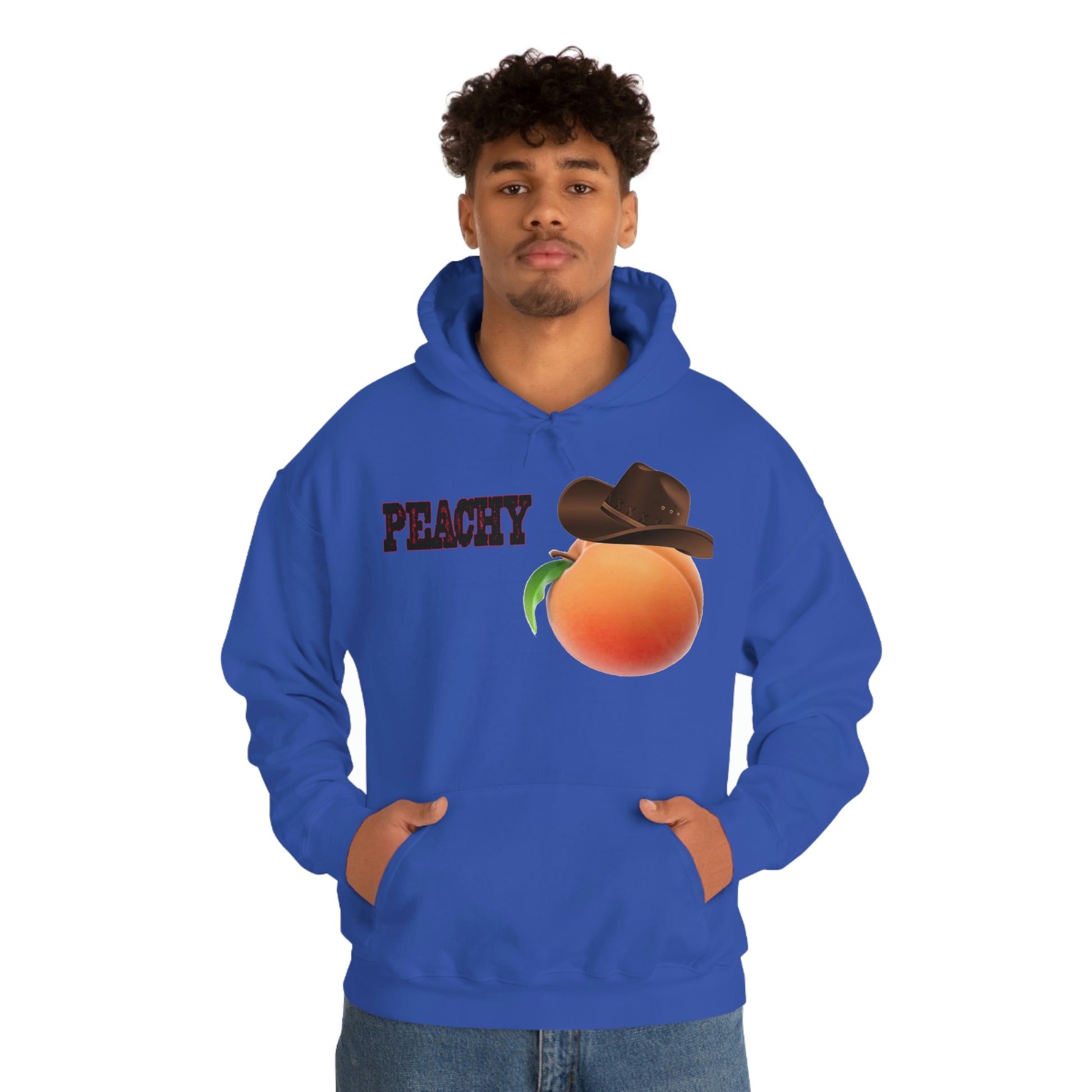 Roger Clark- Peachy black/ Unisex Heavy Blend™ Hooded Sweatshirt - GtvStore