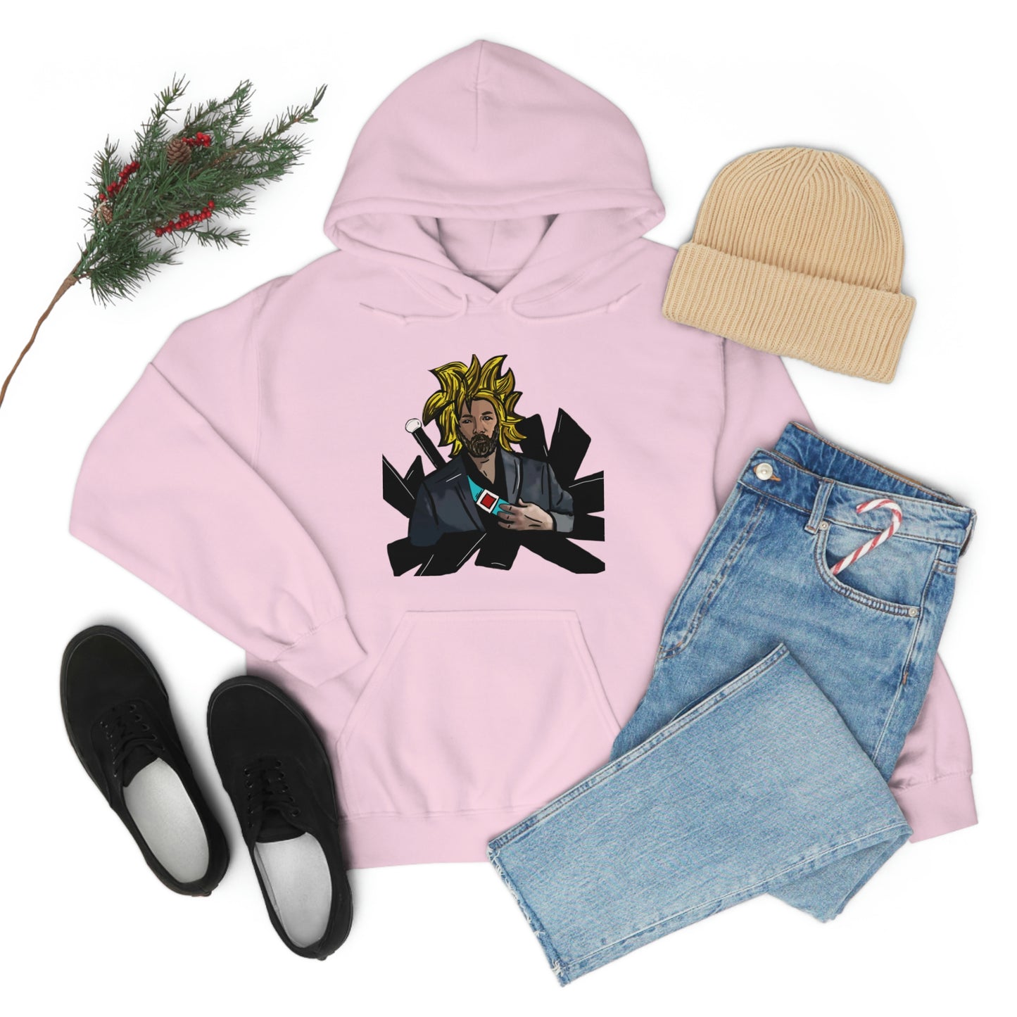 Super Saiyan Vale- Hooded Sweatshirt- Eric Vale