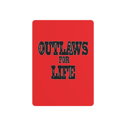 Roger Clark- Outlaws/Metal Art Sign