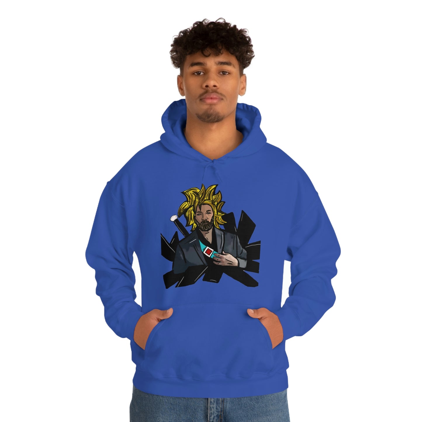 Super Saiyan Vale- Hooded Sweatshirt- Eric Vale