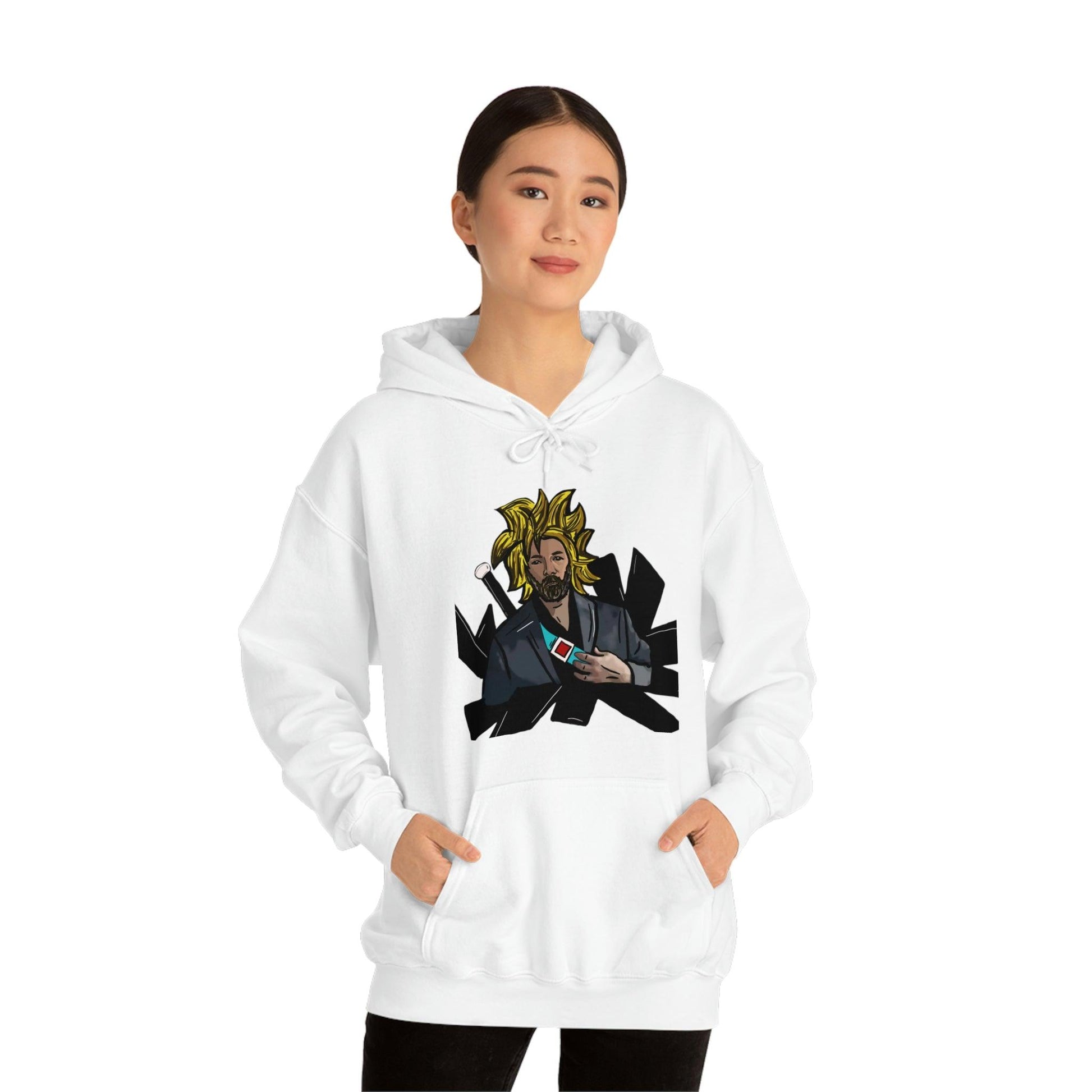 Super Saiyan Vale- Hooded Sweatshirt- Eric Vale - GtvStore