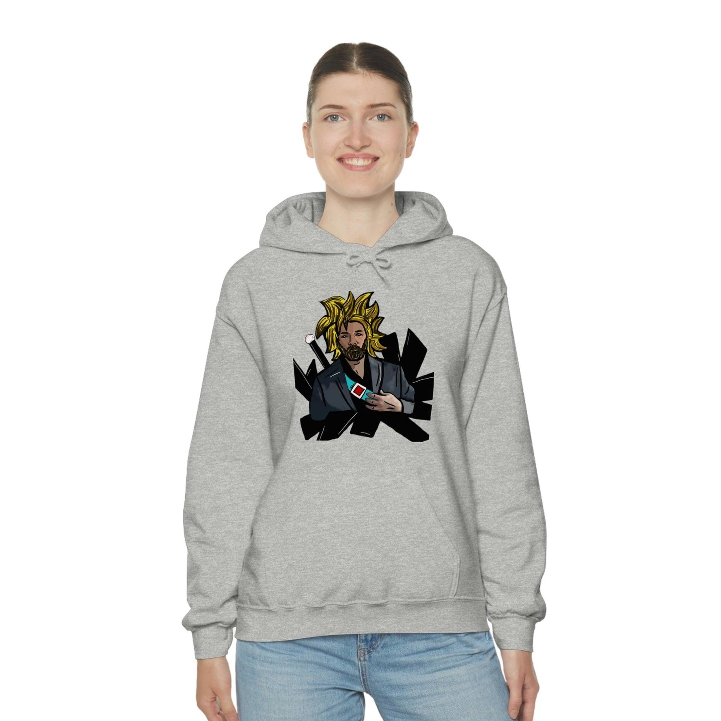 Super Saiyan Vale- Hooded Sweatshirt- Eric Vale - GtvStore