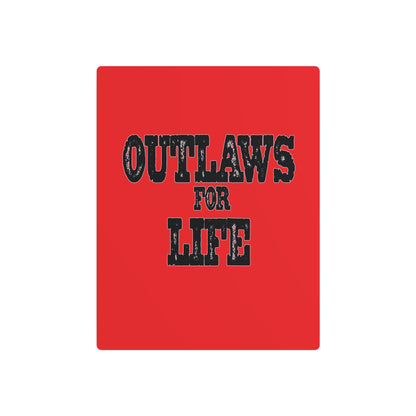 Roger Clark- Outlaws/Metal Art Sign