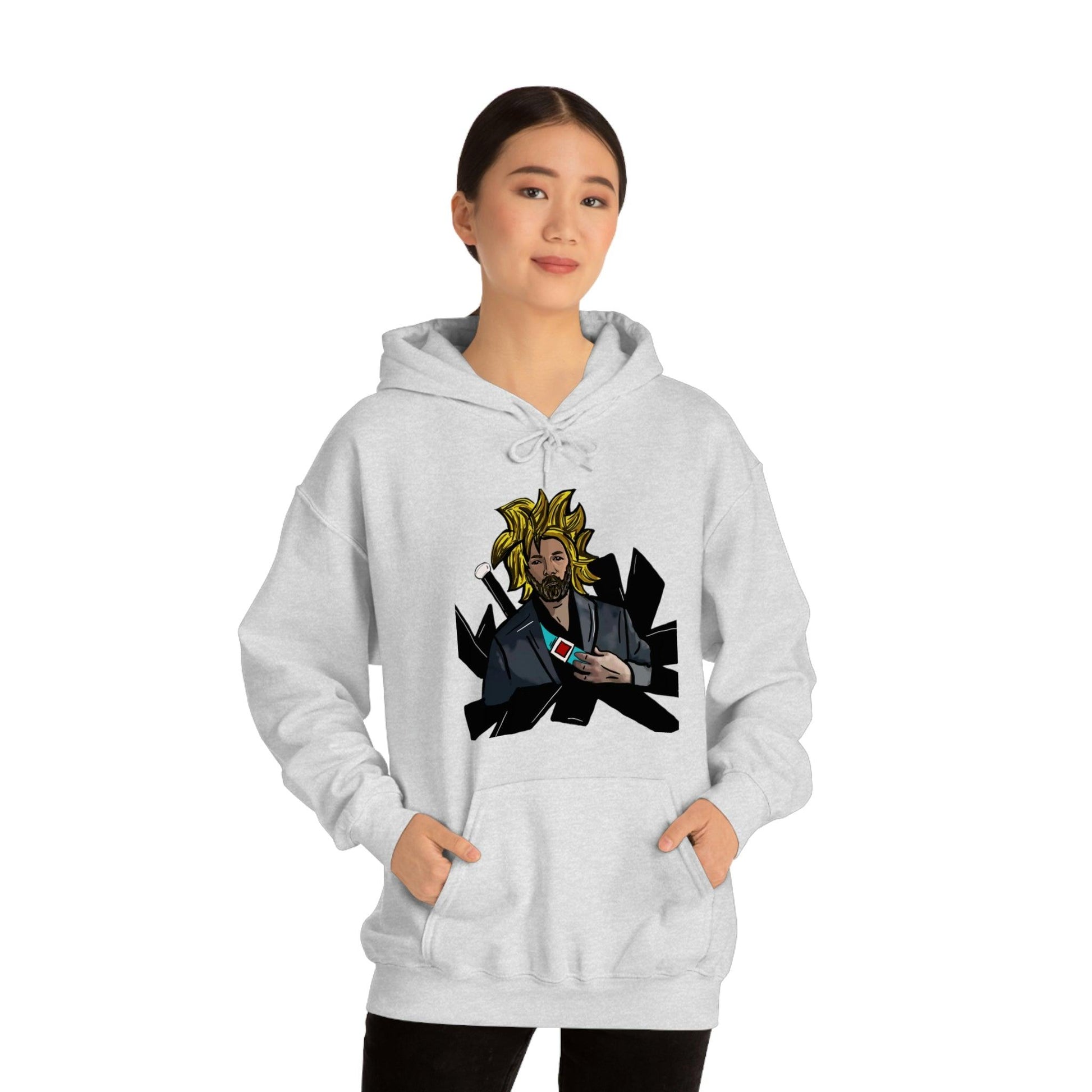 Super Saiyan Vale- Hooded Sweatshirt- Eric Vale - GtvStore