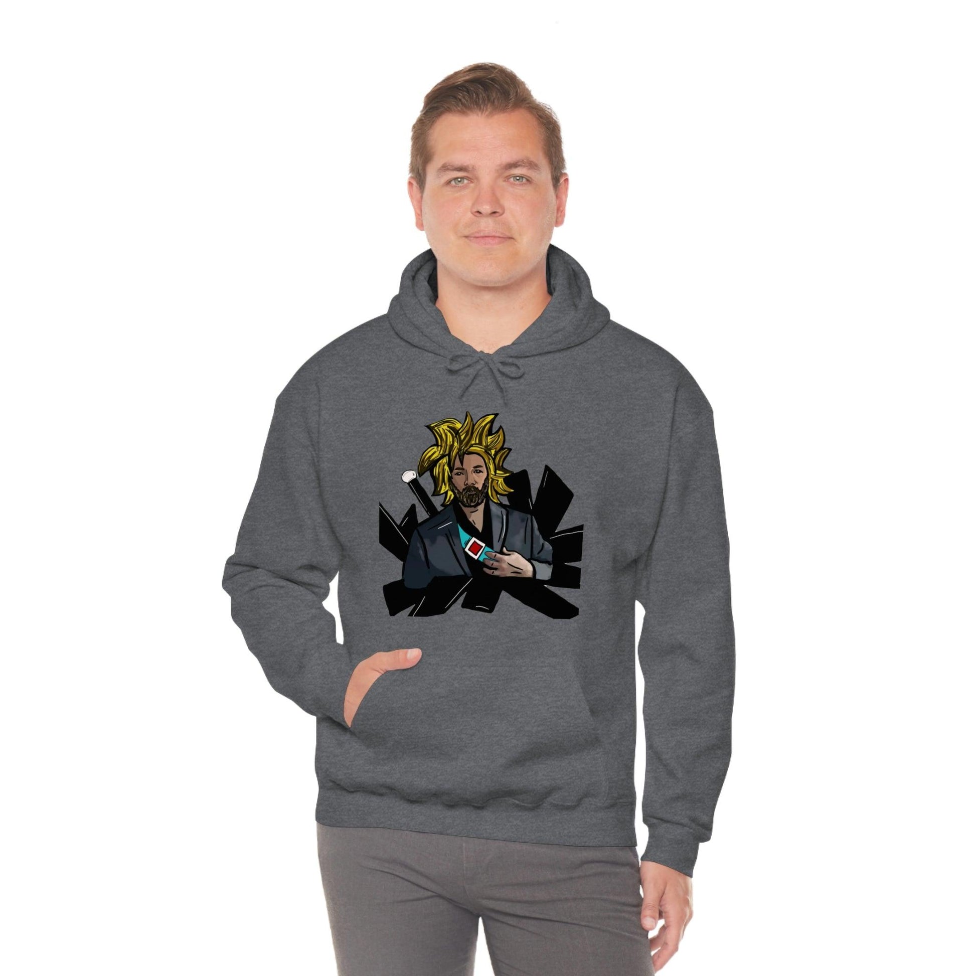 Super Saiyan Vale- Hooded Sweatshirt- Eric Vale - GtvStore